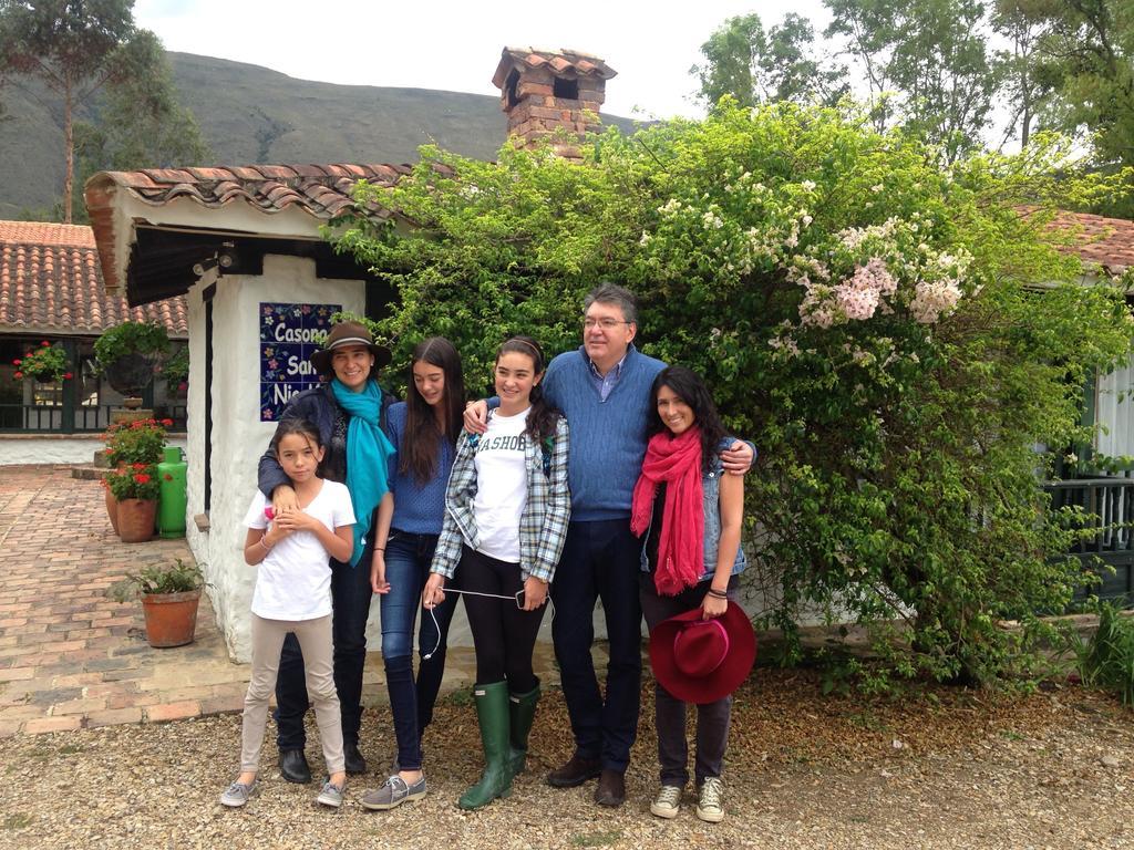 Casa San Nicolas Villa de Leyva Eksteriør bilde