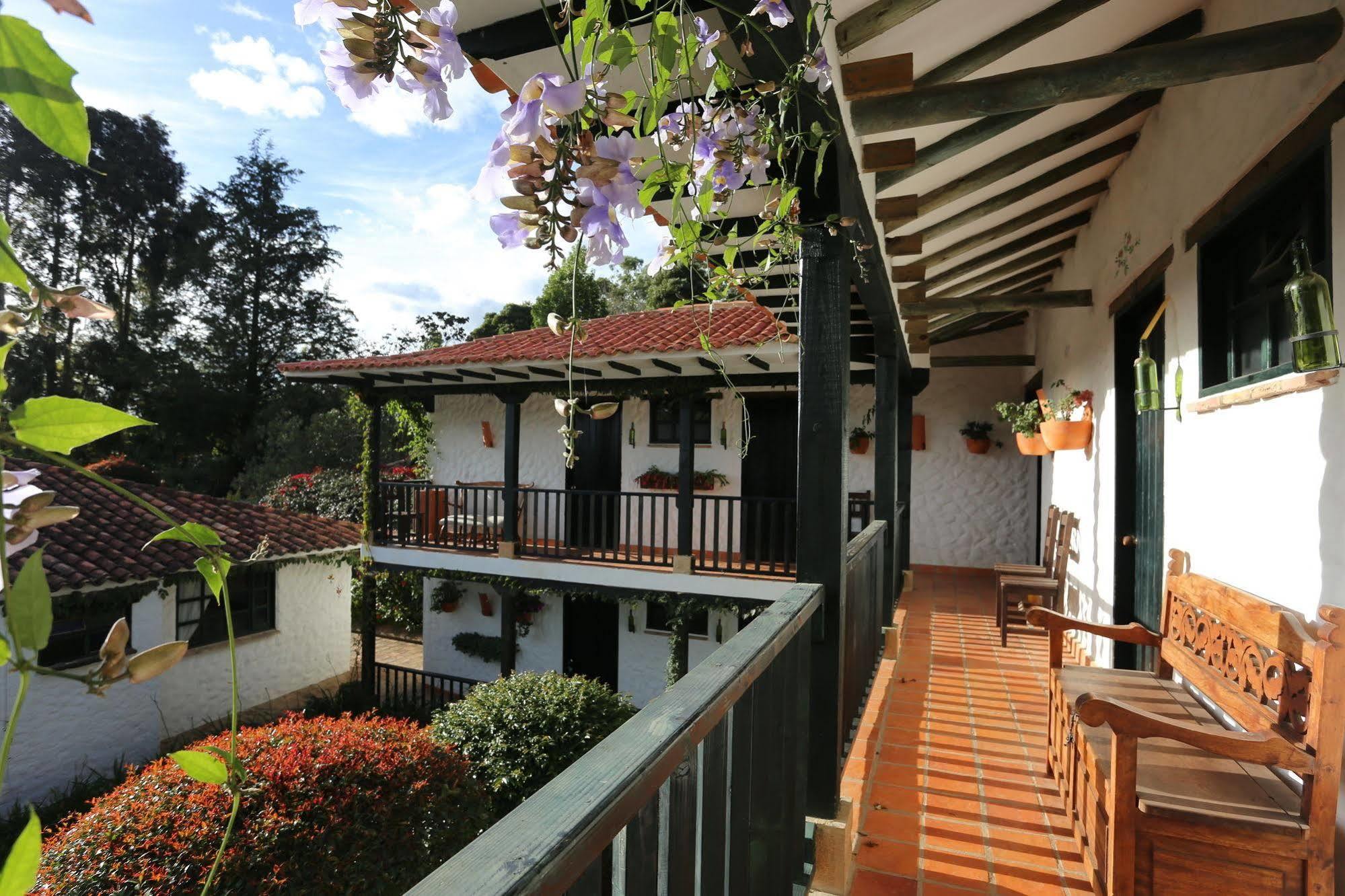 Casa San Nicolas Villa de Leyva Eksteriør bilde