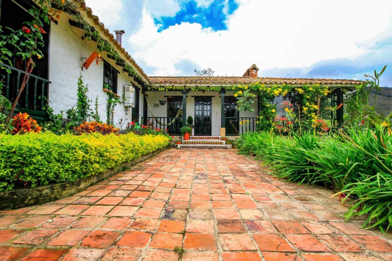 Casa San Nicolas Villa de Leyva Eksteriør bilde