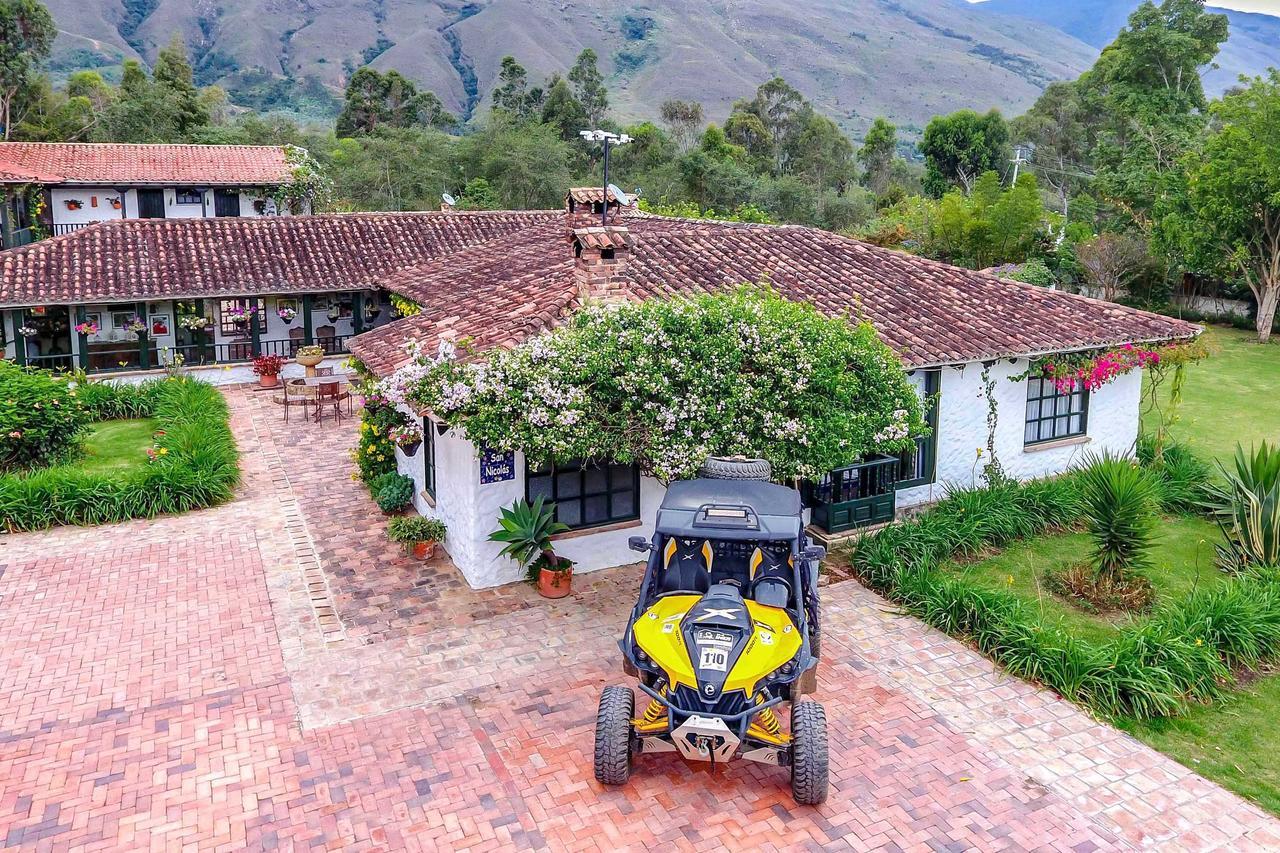 Casa San Nicolas Villa de Leyva Eksteriør bilde